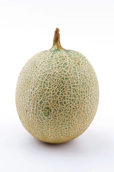 Meloen op wit — Stockfoto