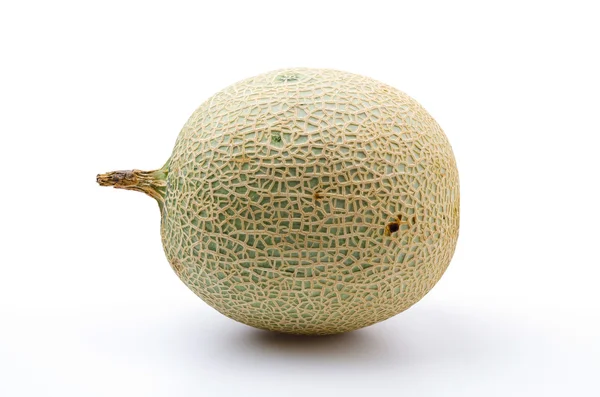 Melon på vit — Stockfoto