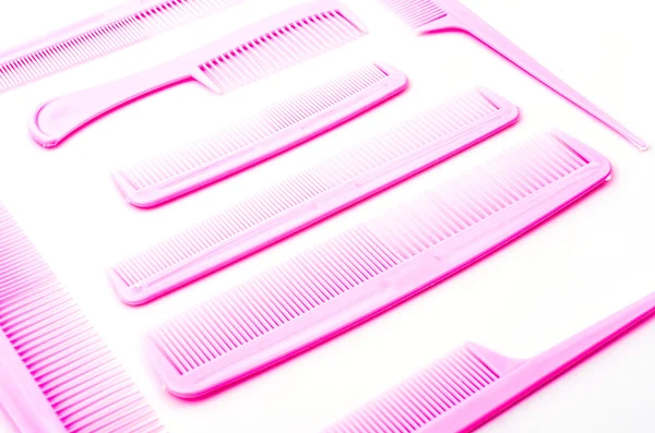 Combs on white — Stock fotografie