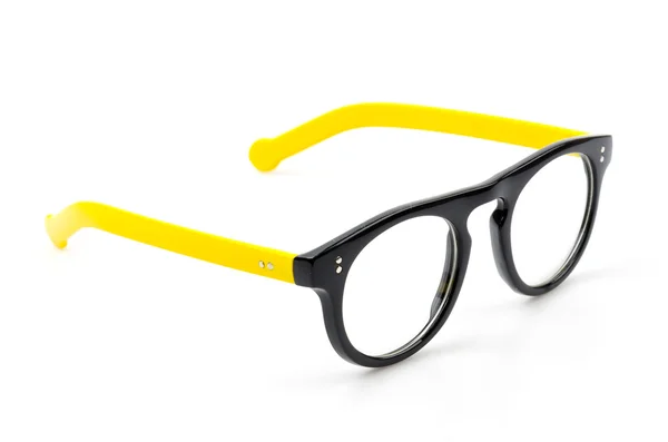 화이트 eyeglassses — 스톡 사진