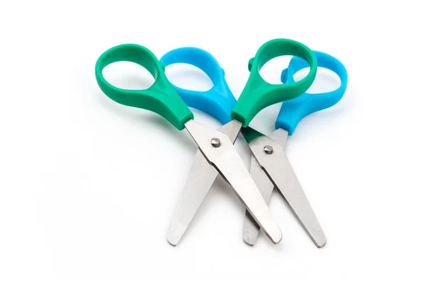 Scissors on white — Stockfoto