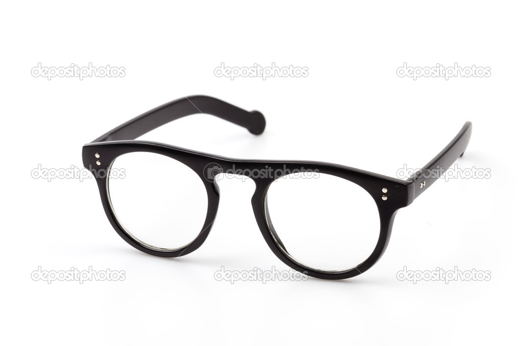 Eyeglassses on white