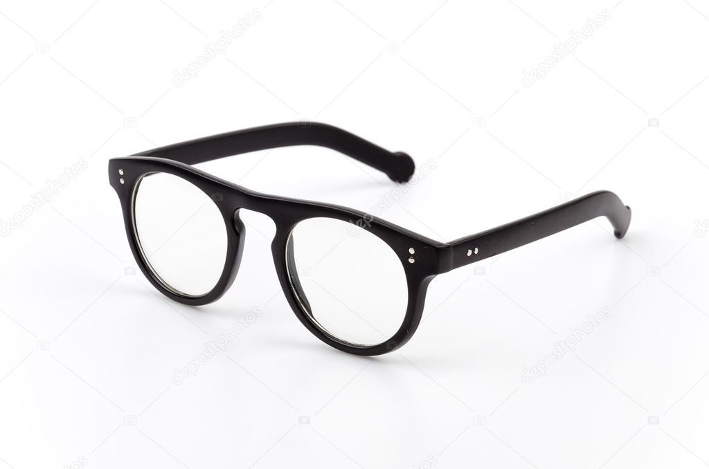 Eyeglassses on white