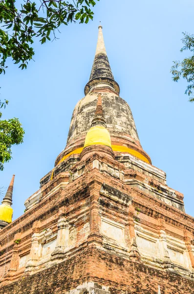 Wat Yai Chaimongkol temple — Stock fotografie