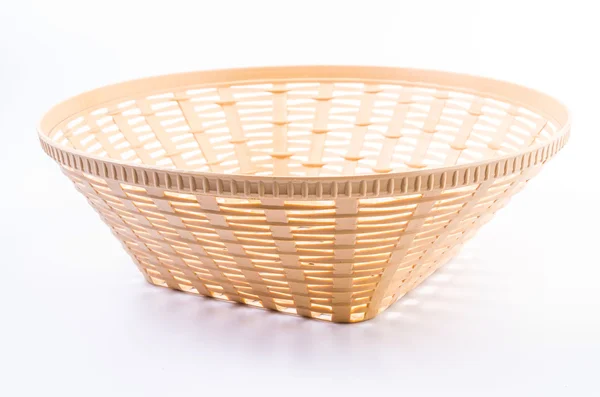 Basket on white — Stock Photo, Image