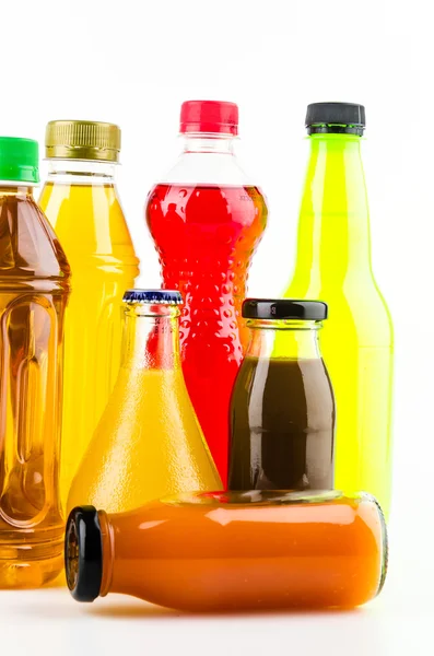 Soft drink bottles — Stock Photo, Image