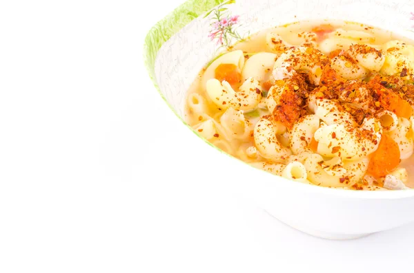 Zuppa di pasta piccante — Foto Stock