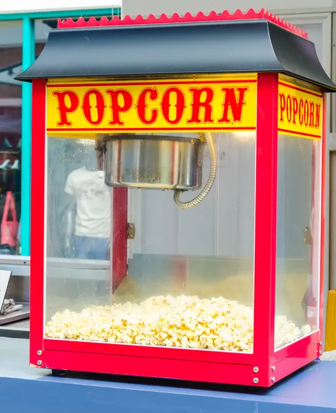 Popcorn stroj — Stock fotografie