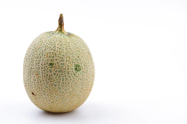 Melon på vit — Stockfoto