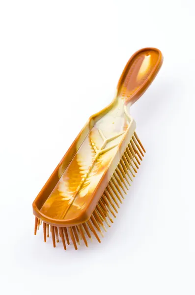 Comb on white — 图库照片