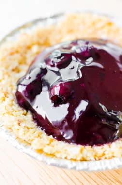 Yaban mersinli cheesecake