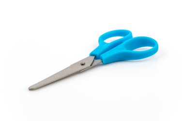 Scissors on white