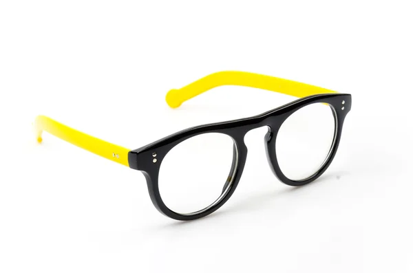 화이트 eyeglassses — 스톡 사진