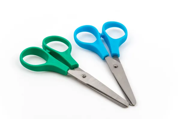Scissors on white — Stock Photo, Image