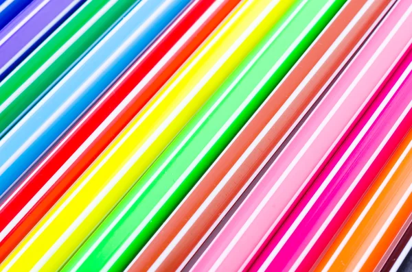 Color pens texture — Stock Photo, Image