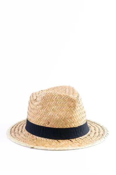 Солом'яному капелюсі — стокове фото