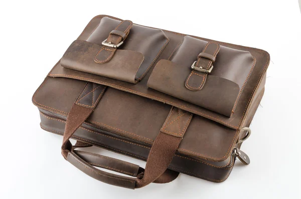 Leather bag — Stock Photo, Image