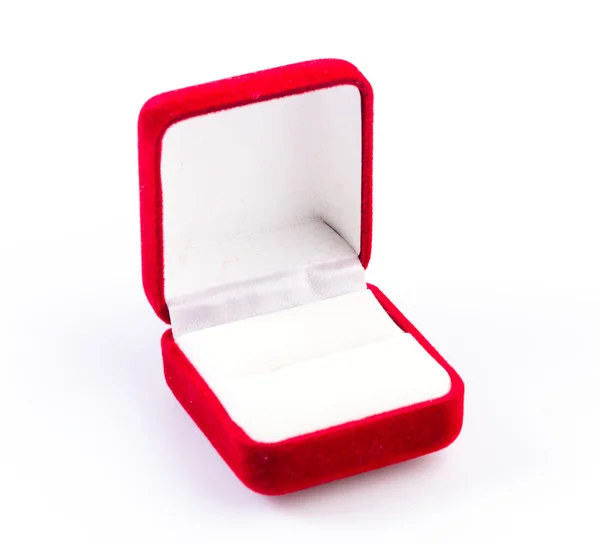 Jewelry red box — Stock Photo, Image