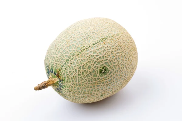 Melon på vit — Stockfoto