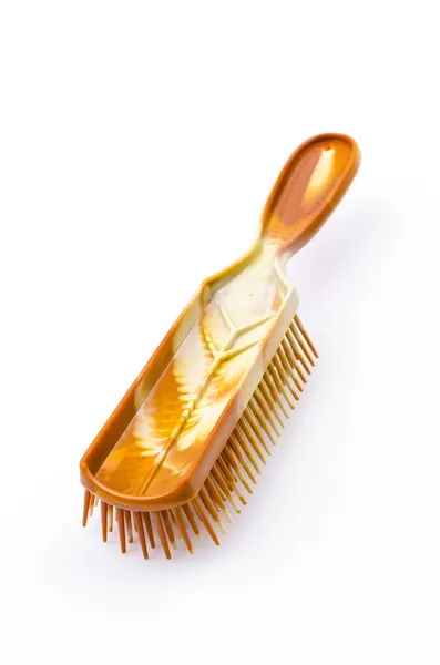 Comb on white — Stockfoto