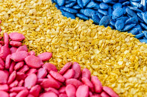 Texture de graines colorées — Photo