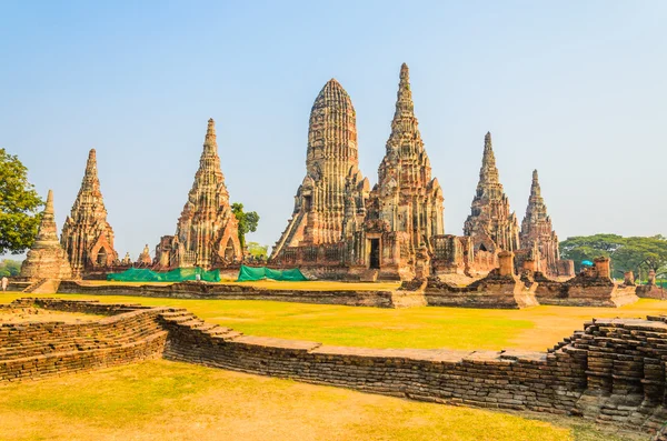 Tempio di Wat Chai Watthanaram — Foto Stock