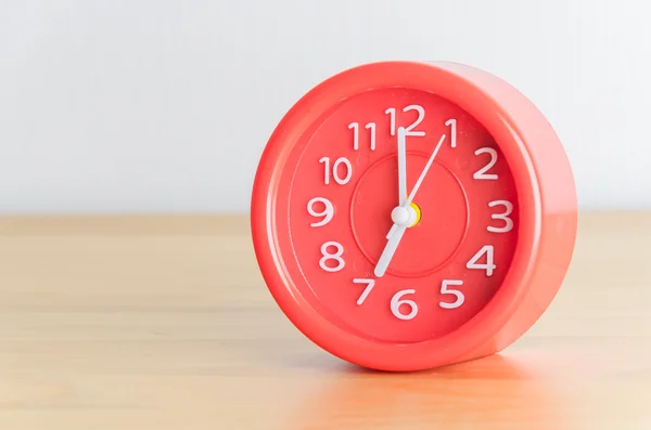 Red clock — Stock Photo, Image