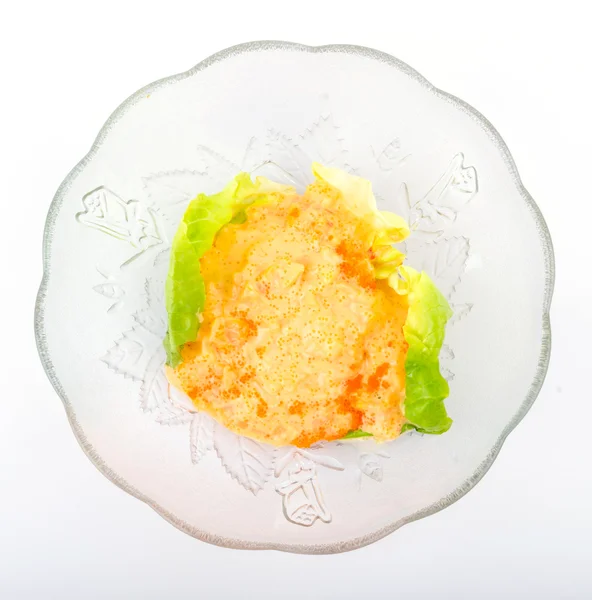 Tobiko salatası — Stok fotoğraf