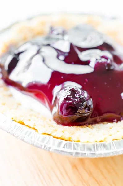 Yaban mersinli cheesecake — Stok fotoğraf