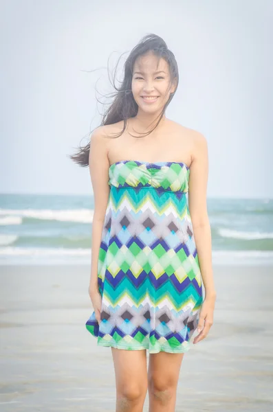 Dziewczyna z plaży — Zdjęcie stockowe