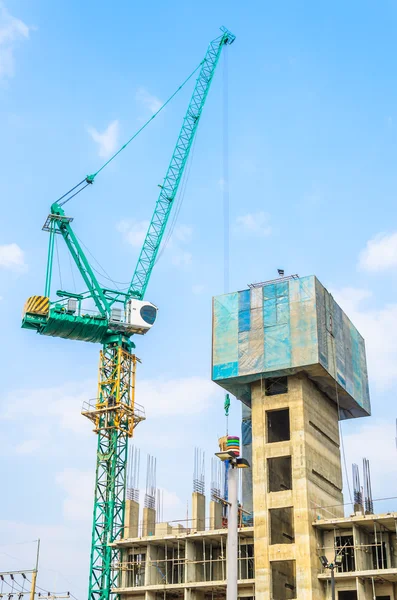 Crane construction — Stock Photo, Image