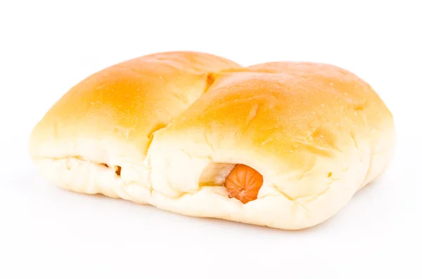 Sausage bread — Stock Photo, Image