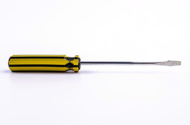 Beyaz üstüne tornavida