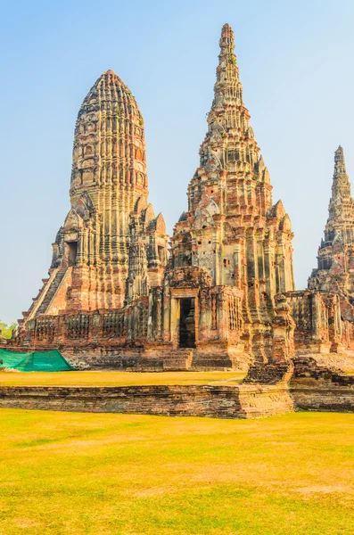 Templo de Wat Chai Watthanaram — Foto de Stock