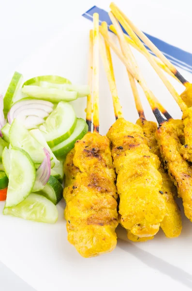 Satay de cerdo — Foto de Stock