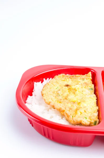 Röd curry ris — Stockfoto