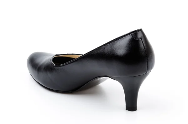 Buty skórzane czarne — Zdjęcie stockowe