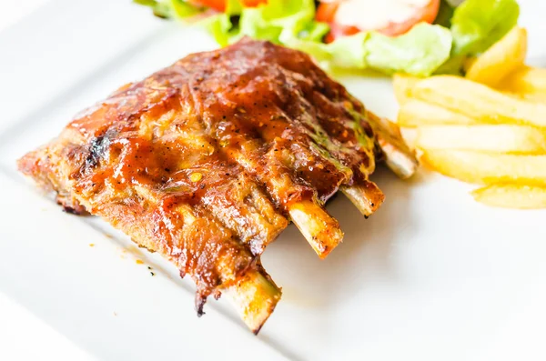 구운된 갈비 고기 스테이크 — 스톡 사진