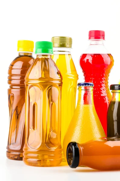 Soft drink bottles — Stock Photo, Image