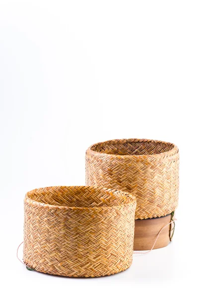 Bamboo container — Stock Photo, Image