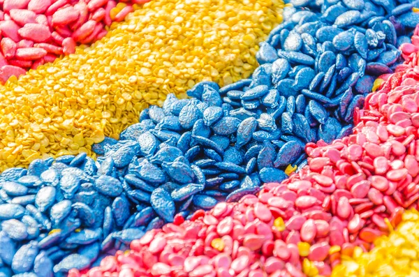 Kleurrijke zaden textuur — Stockfoto