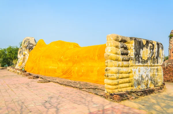 Statua del sonno Buddha — Foto Stock