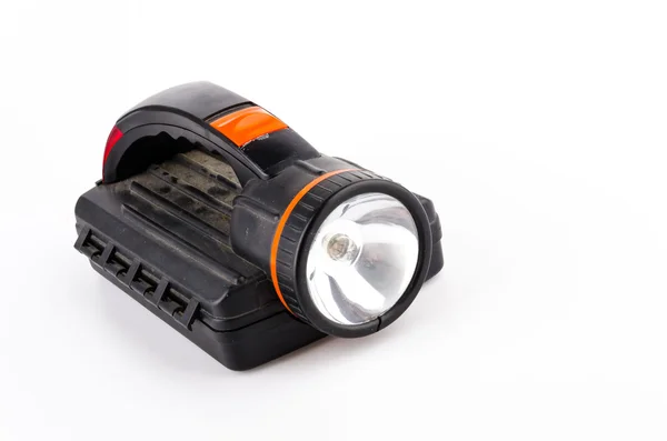 Black flashlight — Stock Photo, Image