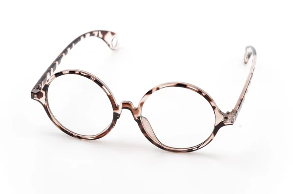 Eyeglassses op wit — Stockfoto