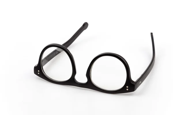 Brille auf Weiß — Stockfoto