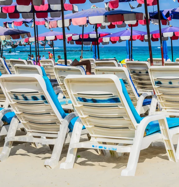 Koh larn wyspie tropikalnej plaży — Stockfoto