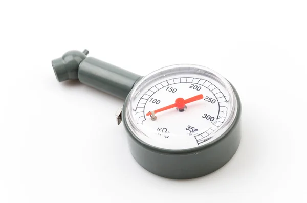 Manometer für Reifendruck — Stockfoto