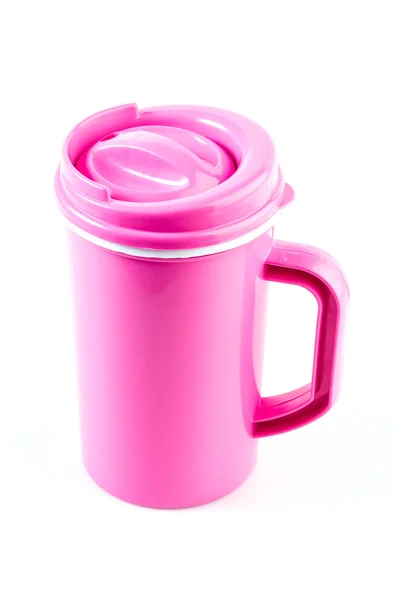 Plast mugg — Stockfoto