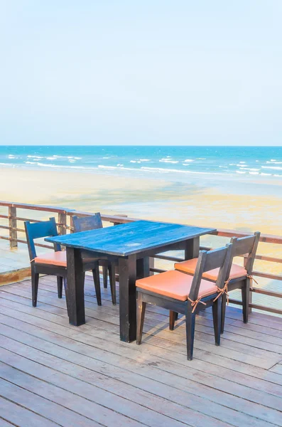 Cena en la playa — Foto de Stock