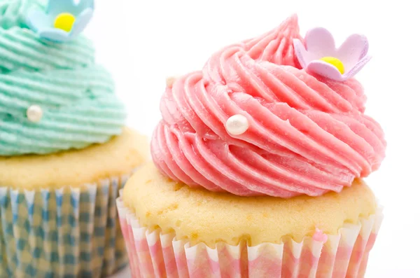 Verjaardag cupcakes — Stockfoto